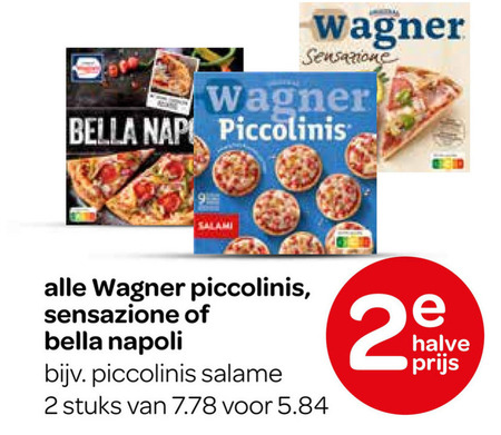 Wagner   diepvriespizza folder aanbieding bij  Spar - details