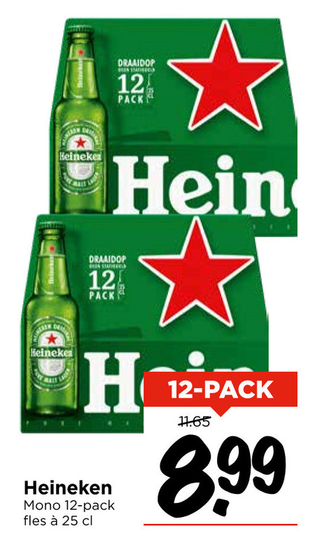 Heineken   flesje bier folder aanbieding bij  Vomar - details