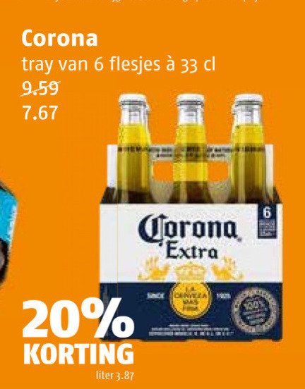 Corona   speciaalbier folder aanbieding bij  Poiesz - details