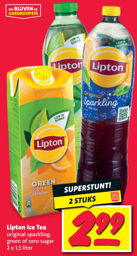 Lipton   ice tea folder aanbieding bij  Nettorama - details