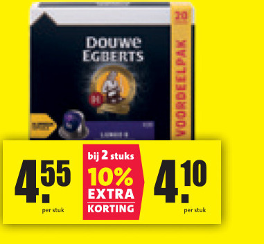 Douwe Egberts   koffiecups folder aanbieding bij  Nettorama - details