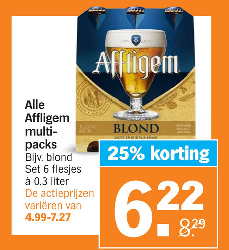 Affligem   speciaalbier folder aanbieding bij  Albert Heijn - details