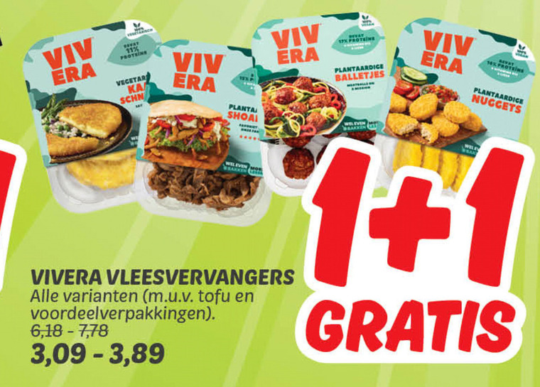 Vivera   vegetarisch folder aanbieding bij  Dekamarkt - details