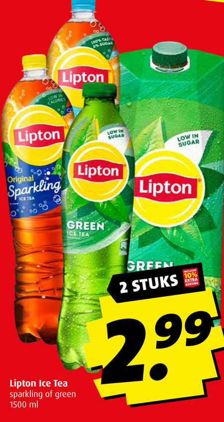 Lipton   ice tea folder aanbieding bij  Boni - details