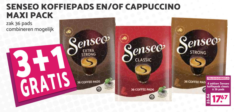 Douwe Egberts Senseo   koffiepad folder aanbieding bij  Boons Markt - details