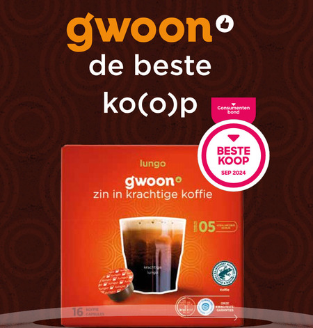 Gwoon   dolce gusto capsules folder aanbieding bij  Boons Markt - details