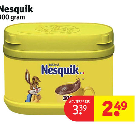 Nesquik   chocolademelk folder aanbieding bij  Kruidvat - details