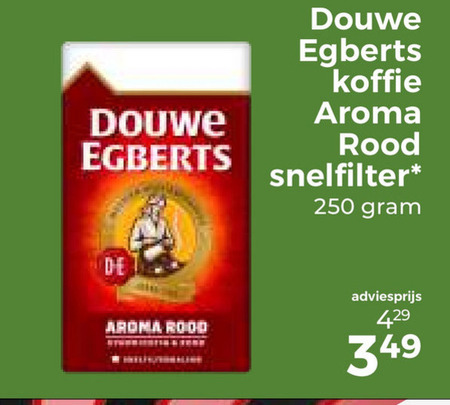 Douwe Egberts   koffie folder aanbieding bij  Trekpleister - details