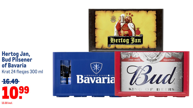 Bavaria   krat bier folder aanbieding bij  Makro - details