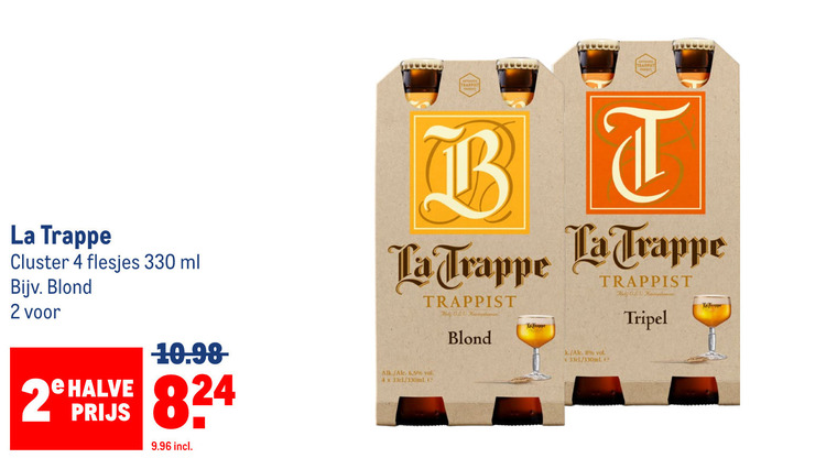 La Trappe   speciaalbier folder aanbieding bij  Makro - details