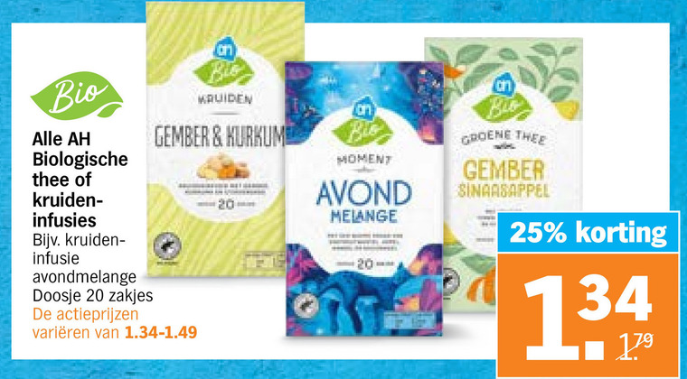 Albert Heijn Huismerk   thee folder aanbieding bij  Albert Heijn - details