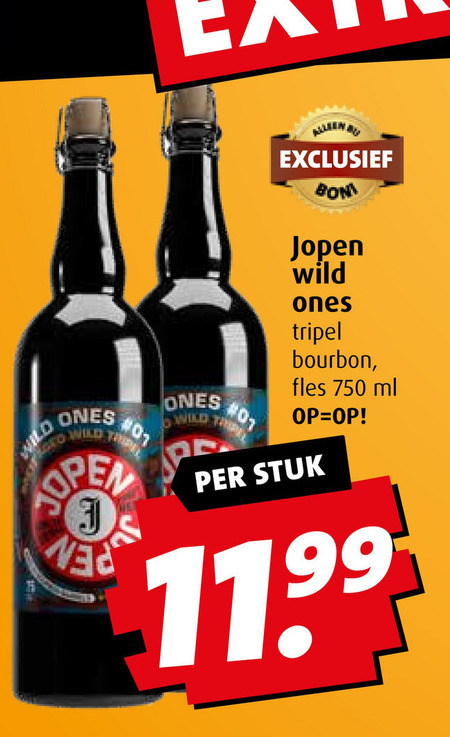 Jopen   speciaalbier folder aanbieding bij  Boni - details