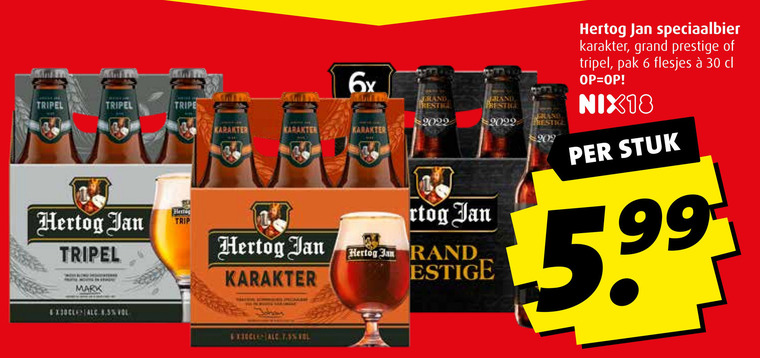 Hertog Jan   speciaalbier folder aanbieding bij  Boni - details