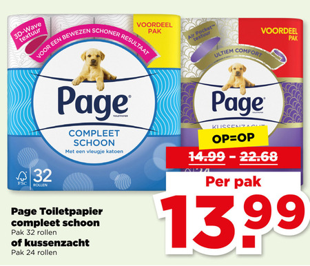 Page   toiletpapier folder aanbieding bij  Plus - details