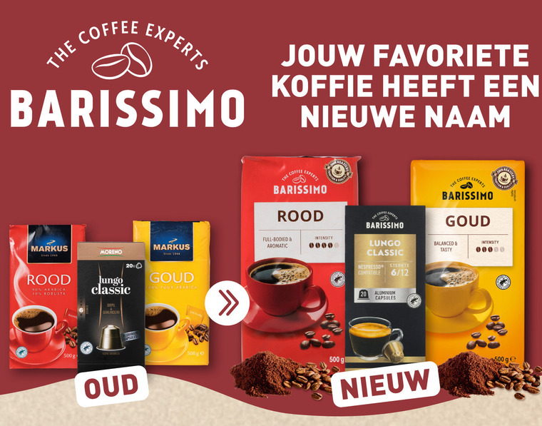 Barissimo   koffie folder aanbieding bij  Aldi - details