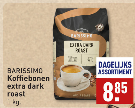 Barissimo   koffiebonen folder aanbieding bij  Aldi - details