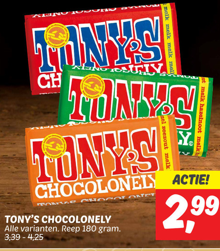 Tony Chocolony   chocolade folder aanbieding bij  Dekamarkt - details