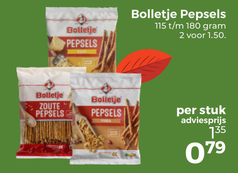 Bolletje   zoutje folder aanbieding bij  Trekpleister - details