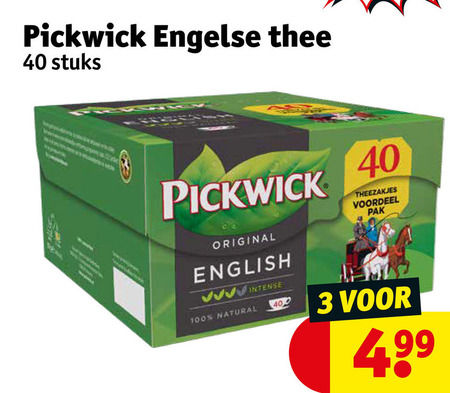 Pickwick   thee folder aanbieding bij  Kruidvat - details