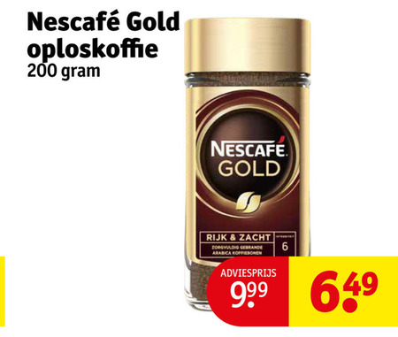 Nescafe   oploskoffie folder aanbieding bij  Kruidvat - details