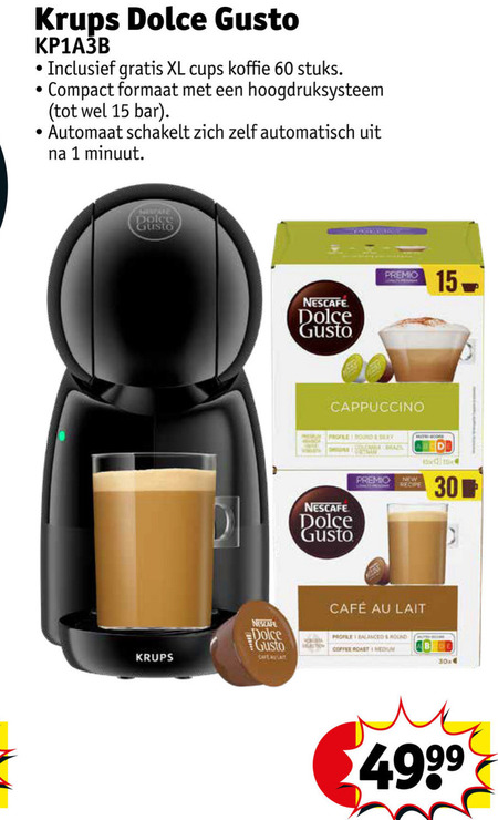 Nescafe   dolce gusto apparaat folder aanbieding bij  Kruidvat - details