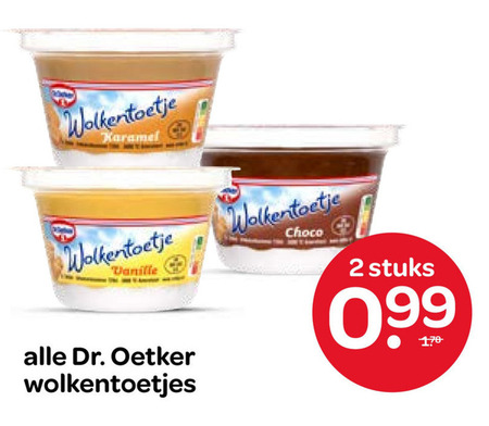 Dr Oetker   toetje folder aanbieding bij  Spar - details