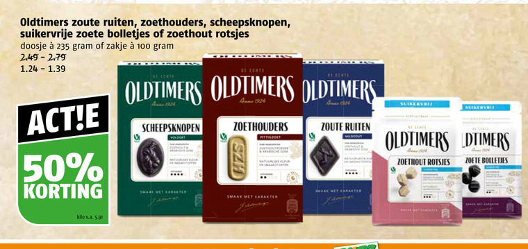 Oldtimers   drop folder aanbieding bij  Poiesz - details