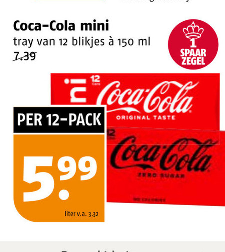 Coca-Cola   cola folder aanbieding bij  Poiesz - details