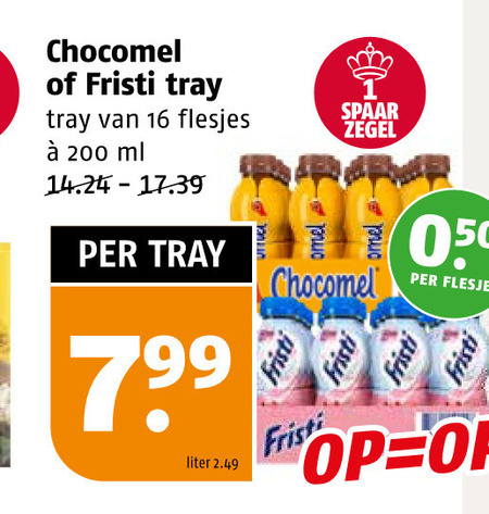 Chocomel   chocolademelk, drinkyoghurt folder aanbieding bij  Poiesz - details