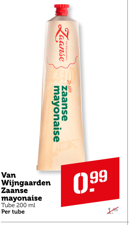 Wijngaarden   mayonaise folder aanbieding bij  Coop - details