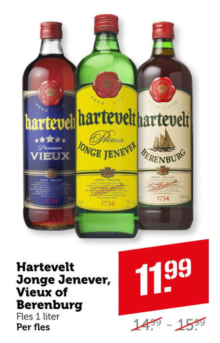 Hartevelt   vieux, berenburg folder aanbieding bij  Coop - details