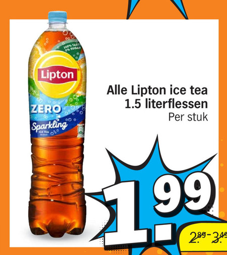 Lipton   ice tea folder aanbieding bij  Albert Heijn - details