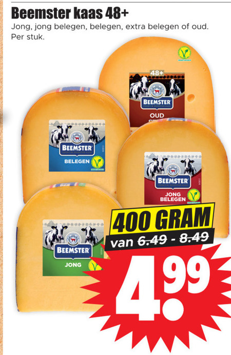 Beemster   kaas folder aanbieding bij  Dirk - details