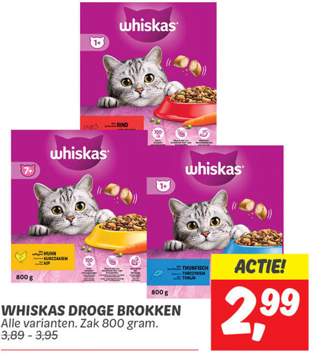 Whiskas   kattenvoer folder aanbieding bij  Dekamarkt - details