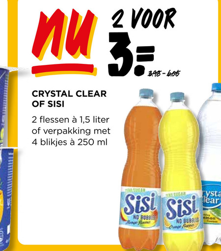 Sisi   frisdrank, fruitdrank folder aanbieding bij  Jumbo - details