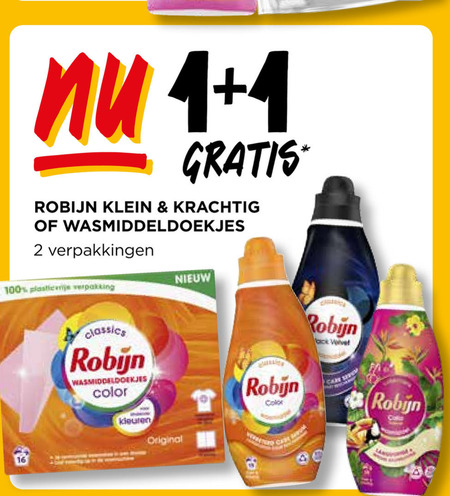 Robijn   wasmiddel folder aanbieding bij  Jumbo - details