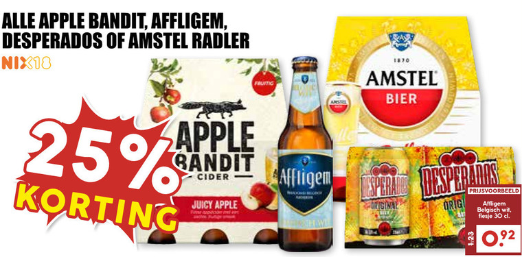 Desperados   speciaalbier, appelcider folder aanbieding bij  MCD Supermarkt Basis - details