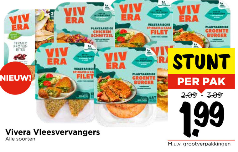 Vivera   vegetarisch folder aanbieding bij  Vomar - details