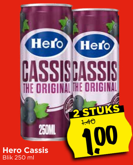 Hero   frisdrank folder aanbieding bij  Vomar - details