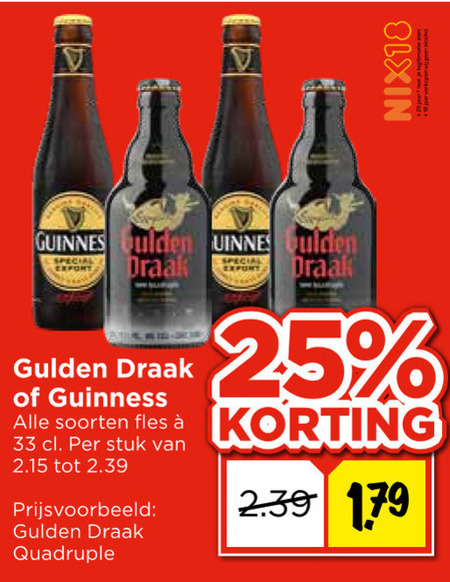 Guinness   speciaalbier folder aanbieding bij  Vomar - details