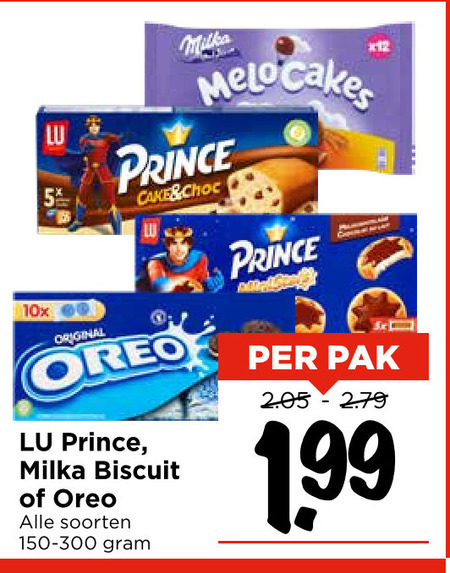 Milka   biscuits folder aanbieding bij  Vomar - details