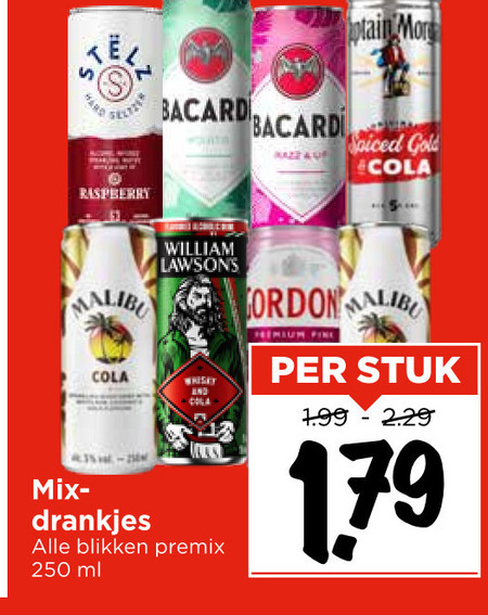 William Lawsons   hard seltzer, mixdrank folder aanbieding bij  Vomar - details