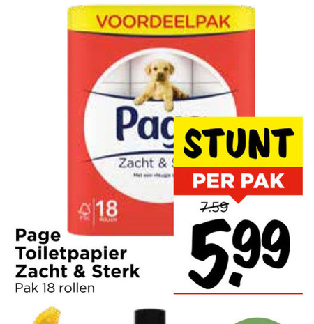 Page   toiletpapier folder aanbieding bij  Vomar - details