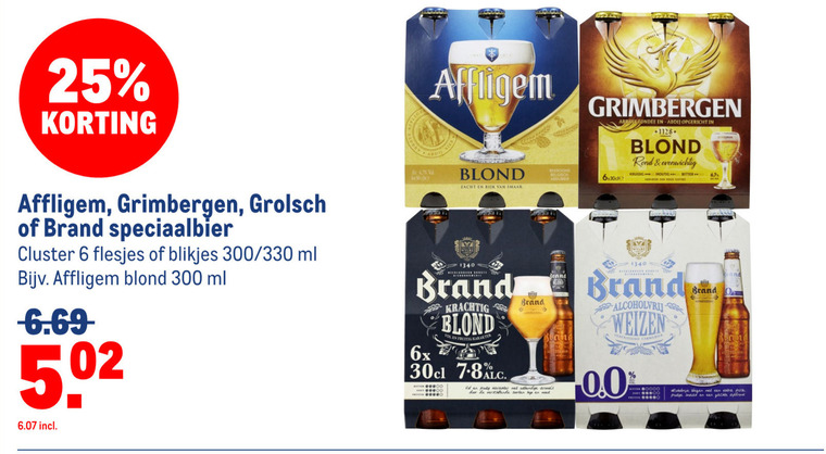 Grolsch   speciaalbier folder aanbieding bij  Makro - details