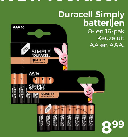 Duracell   batterij folder aanbieding bij  Trekpleister - details