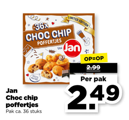 Jan   poffertjes folder aanbieding bij  Plus - details