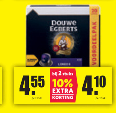 Douwe Egberts   koffiecups folder aanbieding bij  Nettorama - details