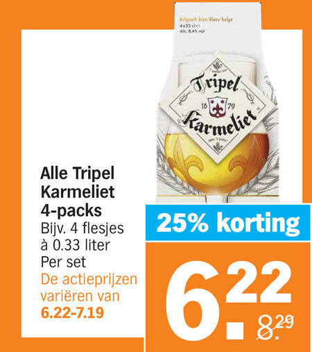 Karmeliet   speciaalbier folder aanbieding bij  Albert Heijn - details