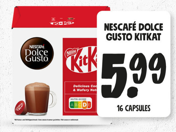 Nescafe   dolce gusto capsules folder aanbieding bij  Jumbo - details