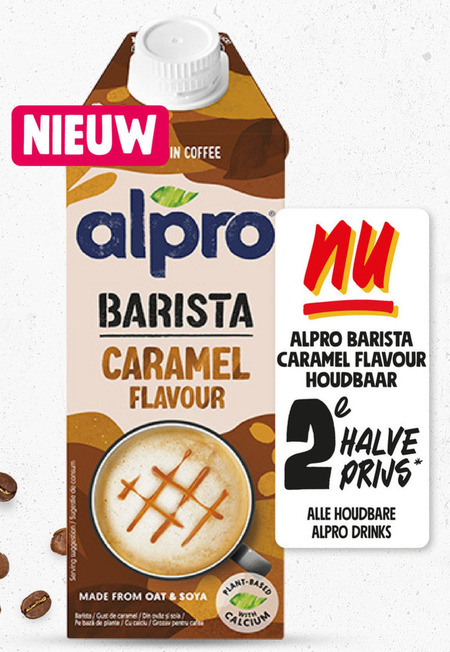 Alpro   koffiemelk folder aanbieding bij  Jumbo - details